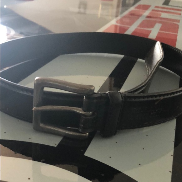 timberland black belt